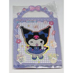 Sanrio Hello Kitty KUROMI 7"x5.5" Diamond Painting DIY Craft Kit Purple NIP NEW